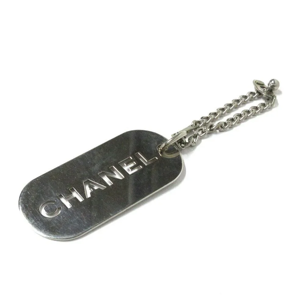 Authentic Chanel Silver Hardware Bag Charm #74712C14B